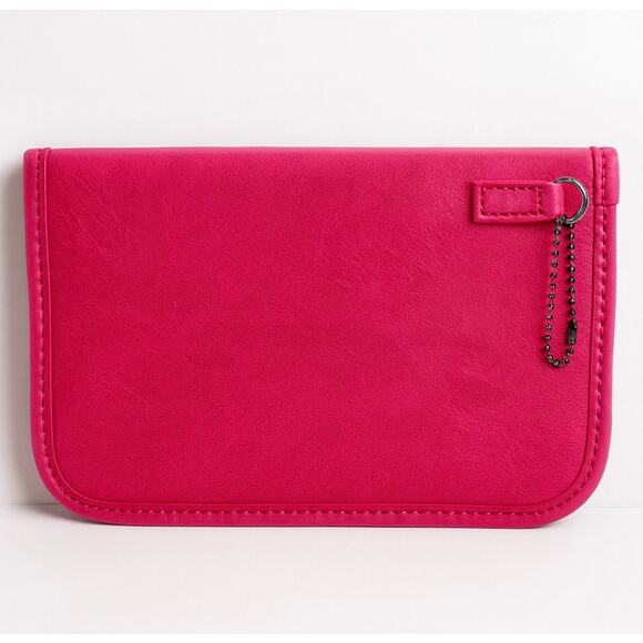 🤠 NWOT Leather Wallet : Wrangler Montana West Hot Pink Clutch Vintage Women - Picture 3 of 6